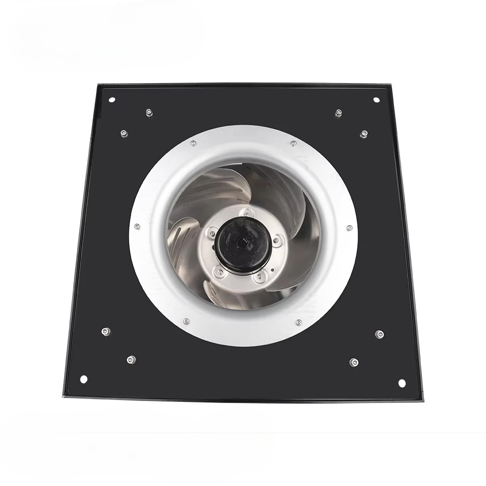 Backward Curved Turbo Centrifugal Fan Injection Molded High Temp Resistant High Pressure Quiet Fan