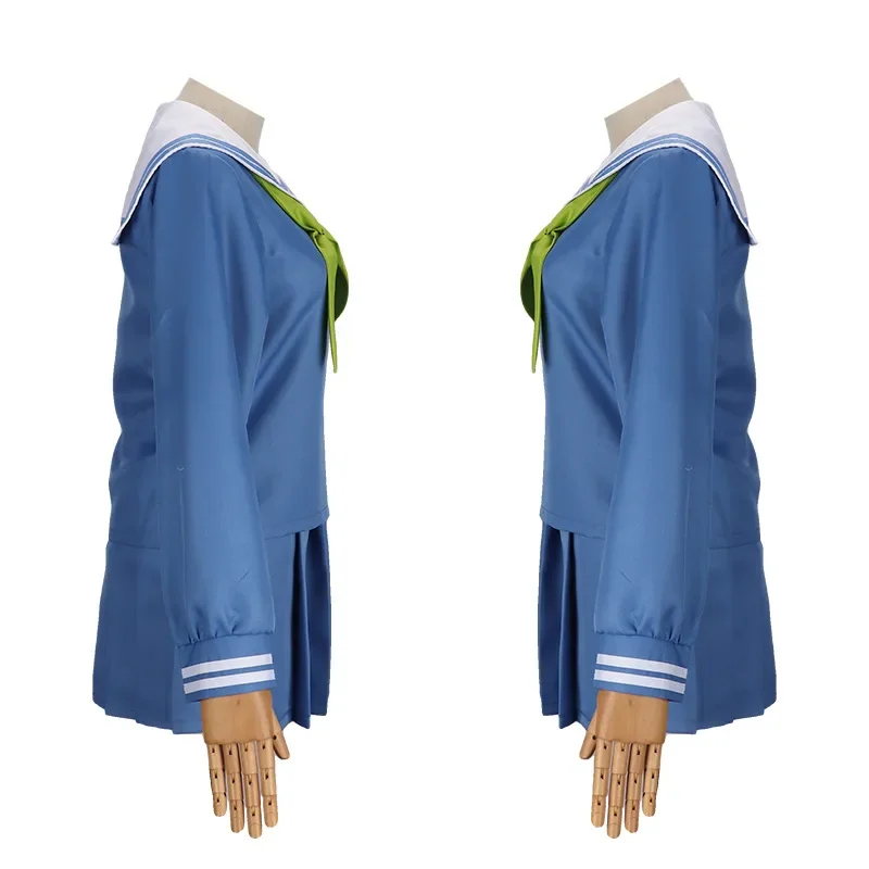 Игра Blue Archive Kasumisawa Miyu Косплей Костюм Хэллоуин Ролевые игры Женский костюм для девочек Косплей Синяя матросская юбка Прекрасная одежда