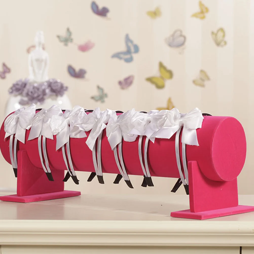

1pc Scrunchie Holder Lint Cloth Hair Display Rack Jewelry Organizer Hair Tie Storage Rack Storage Bedroom Home Use