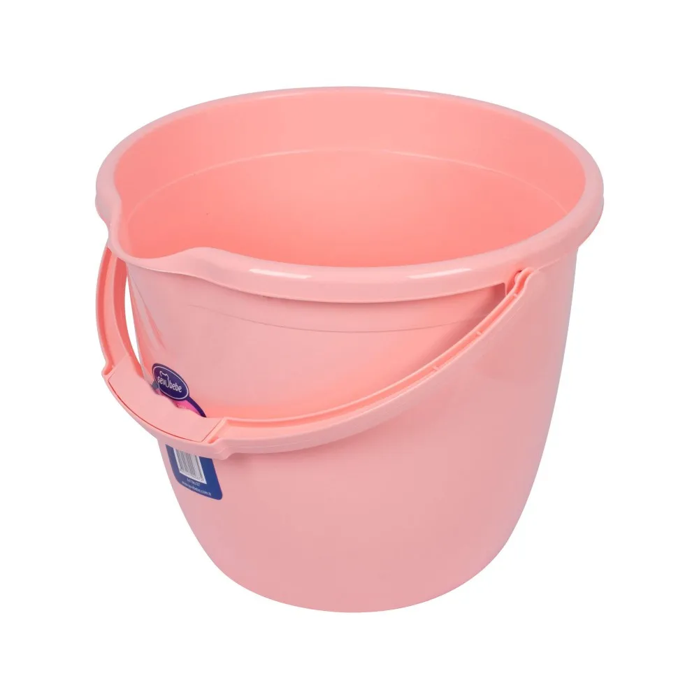 Rosa Farbe Baby Bad Eimer
