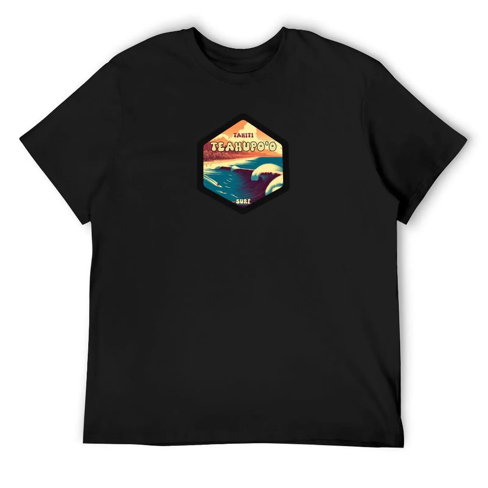 

Teahupo'o, Tahiti - Surf T-Shirt animal prinfor boys affliction shirts quick-drying graphics mens designer clothes