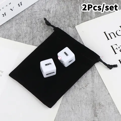 2Pcs/set Adult Couple sexx Dice Game Toys Male And Female Flirting Dice And Adult Bedroom Gifts