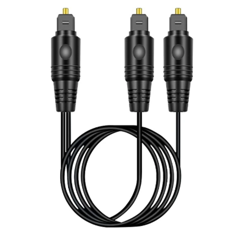 JABS 1/2 Digital Audio Fiber Optic Cable,Square To Square Digital Power Amplifier Connection Cable,Audio Fiber Optic Cable