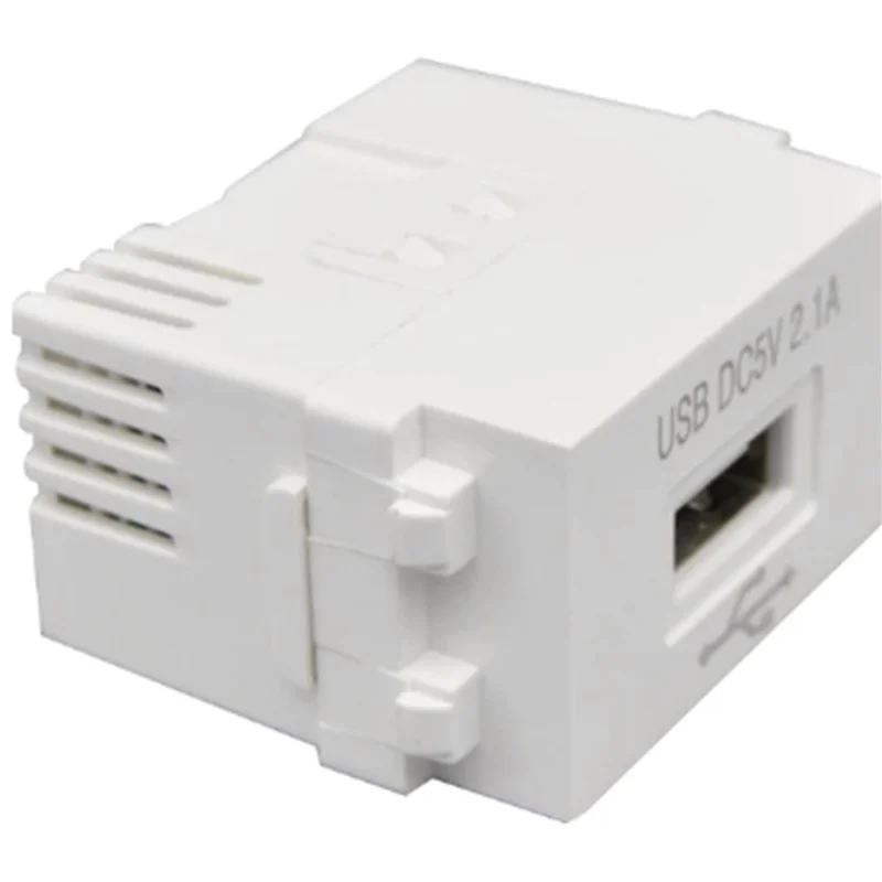 SQPP-USB 電源モジュール 220V ソケット 5V 変圧器 2.1A USB 充電電源ソケット スイッチングアダプター 1 個