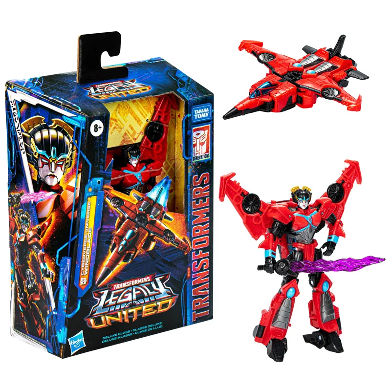 

Оригинальная экшн-фигурка Трансформеры Legacy United Deluxe Class Cyberverse Universe Windblade 5,5 дюйма Коллекционная игрушка в подарок