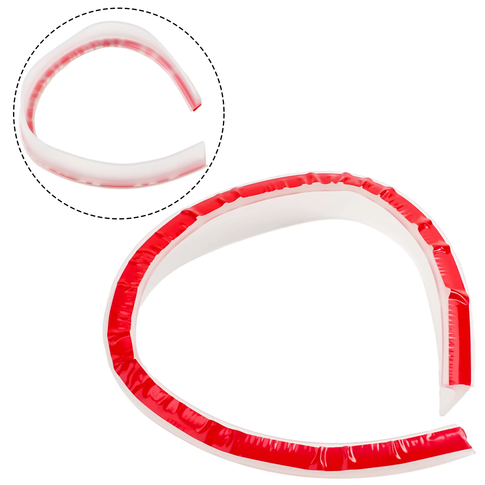 

Bathroom Retention Water Barrier Strip Dry &Wet Separation Silicone Seal Strip Water Blocking Strip Bathroom Accessories 1pc