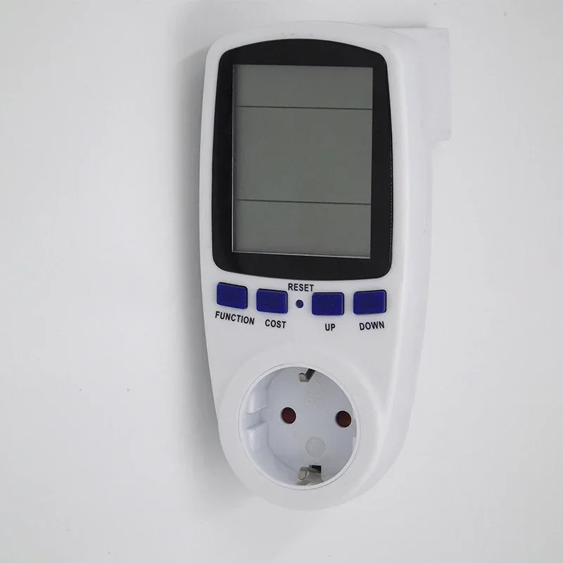 الاتحاد الأوروبي التوصيل الجهد الرقمي Wattmeter السلطة متر استهلاك واط الطاقة كيلوواط ساعة المقبس 220 فولت 230 فولت التيار المتناوب رسوم الكهرباء محلل رصد