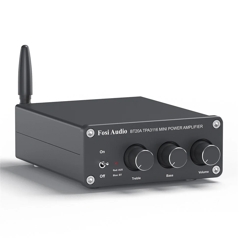 Neues Audio BT20A Bluetooth TPA3116D2 Sound Leistungs verstärker 100W Mini HiFi Stereo Klasse D Amp Bass Höhen für Heimkino