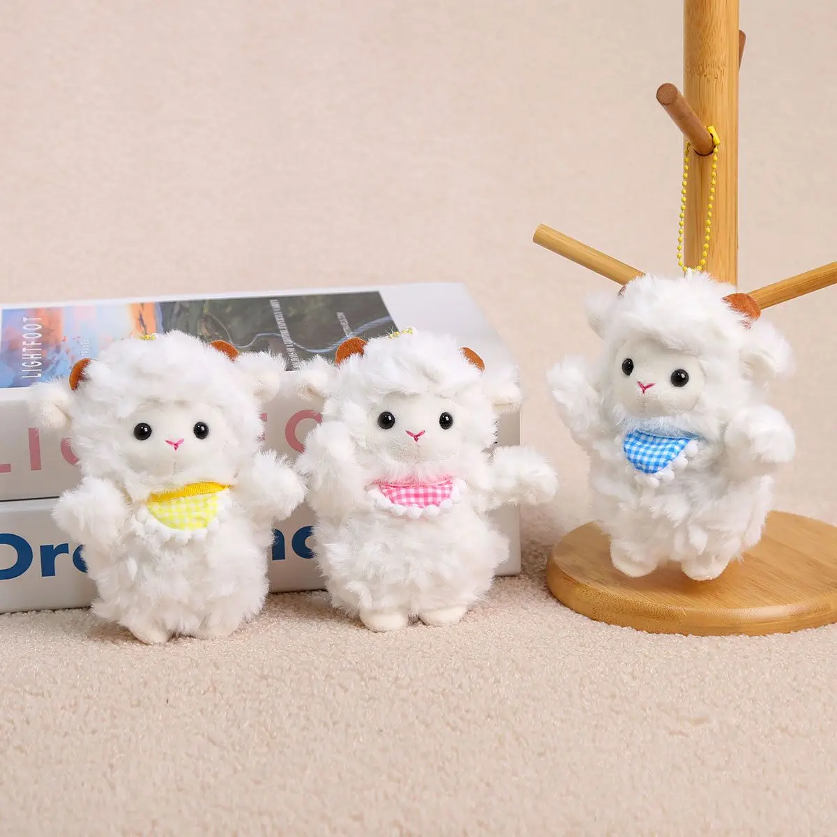 

Креативный подарок на день рождения: букет из плюшевых кукол-ягнят, подарок на День святого Валентина для девушки, парня, сестры, одноклассника, мягкие игрушки из ПП-хлопка