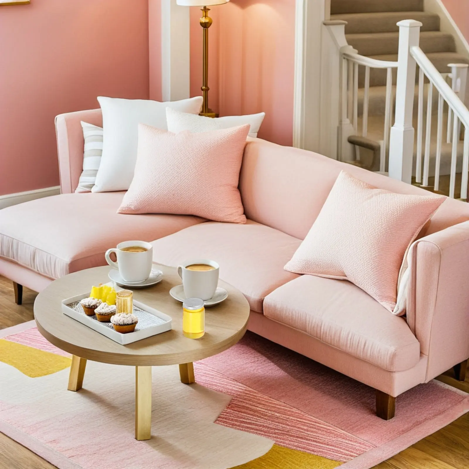 

30 шт. миниатюрных баночек с клубничным джемом из смолы, масштаб 1:12, для кукольного домика, декор для кухонной полки, реалистичная миниатюра еды