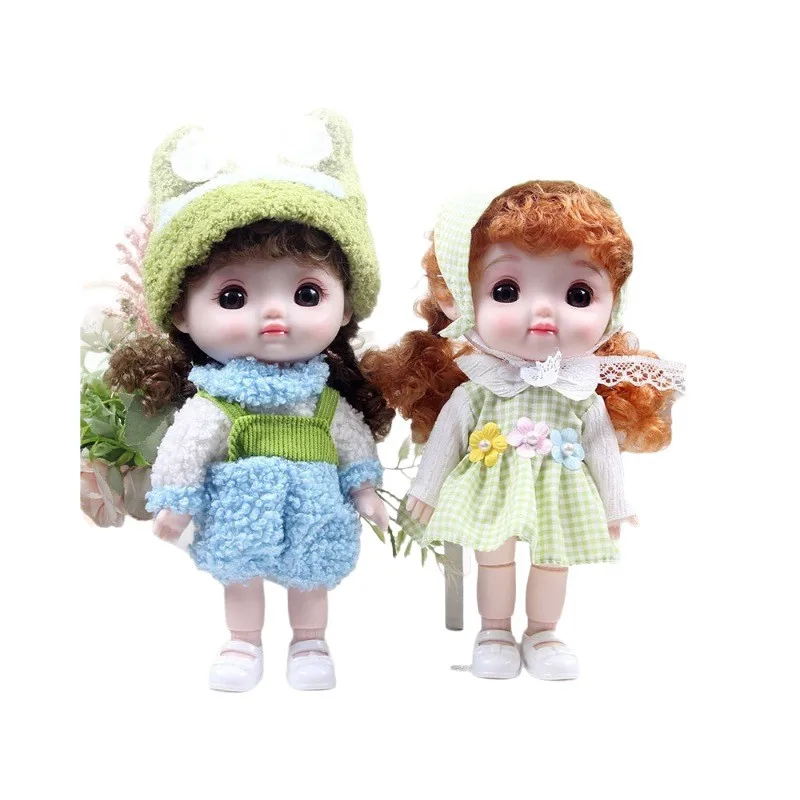 22-inch reborn chubby doll, cute and sweet princess girl dress-up toy, birthday present