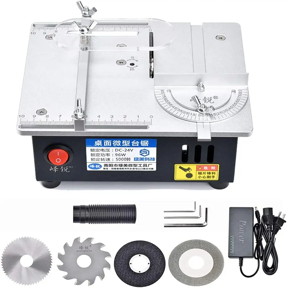 Mini Serras de Mesa Elétrica Bancada Saw Faça Você Mesmo Household Modelo Máquina de Corte 775 Motor 63 mm Lâmina s3 96w