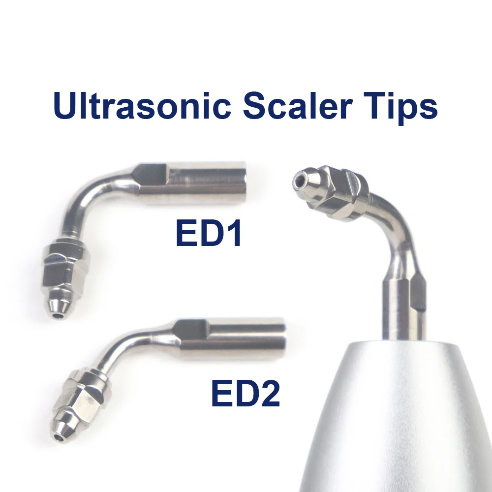 

5PCS Dental Ultrasonic Scaler Tips ED1/ED2 Fit DTE Satalec Scaler Dentistry Endodontic Endo Tip Teeth Whitening dentist Tools