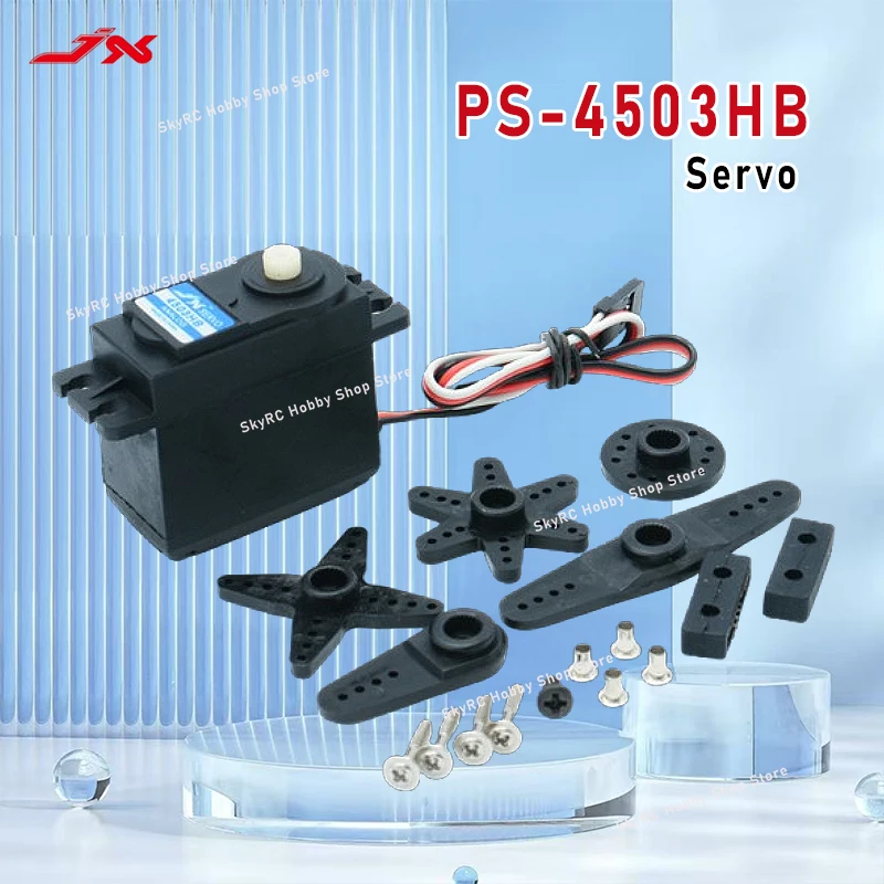 JX Servo PS‑4503HB Standard Servo 45.5g 3KG Plastic Gear Motor, Suitable for RC Airplane Model Spare Accessories