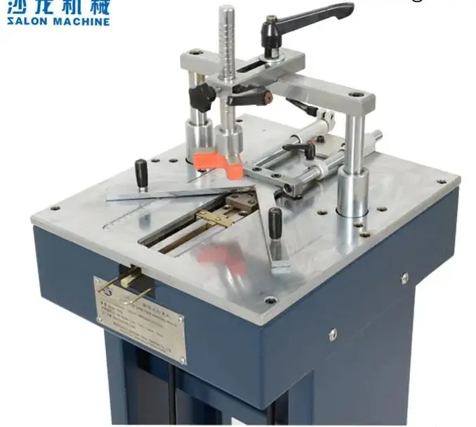 Manual foot-operate picture frame underpinner joining machine