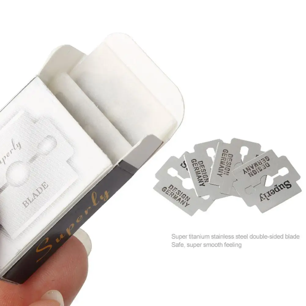 100pcs Steel Pedicure Blades Accessories Hand Foot Scraping Knife Dead Skin Scraper Skin Remover Universal Foot Care Scrubber view 3