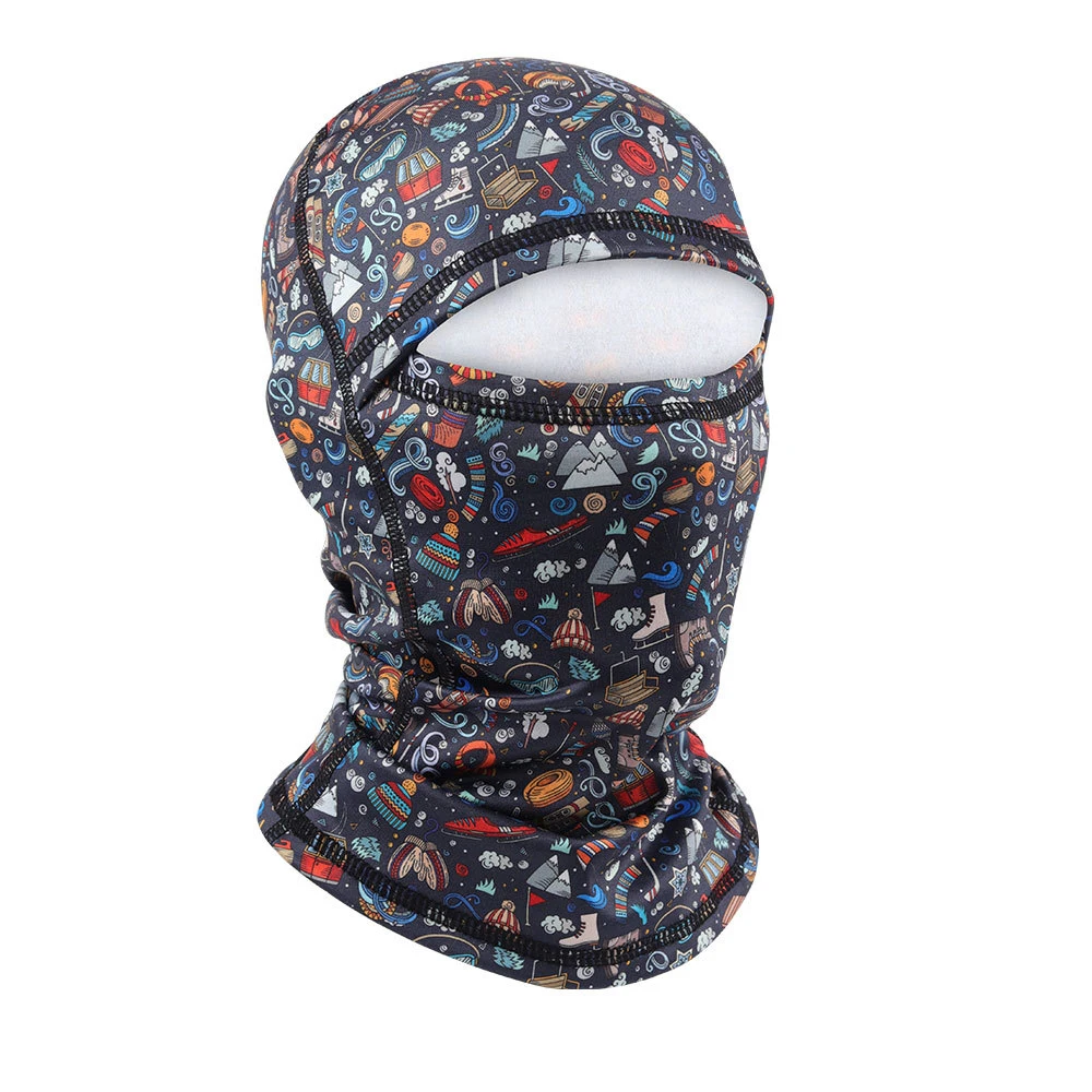 Men Women And Kids Balaclava Hat Winter Fleece Warm Windproof Face Bandana Sports Scarf Cycling Headgear Full Face Caps