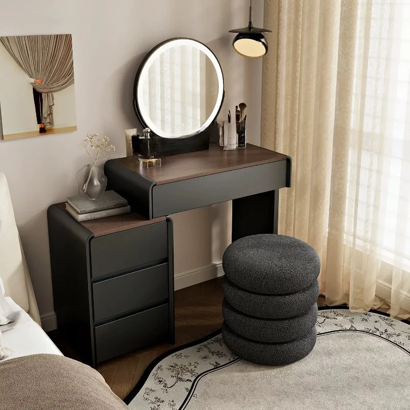 Dressing Wood Sideboard Dressing Table Mirror Luxury Vanity Storage Dressing Table Hairstyle Toilette Per Trucco Furniture Room