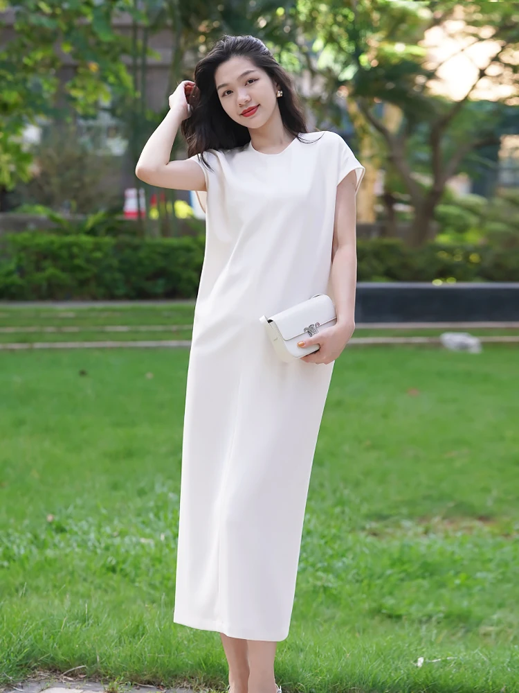 

Летний повседневный женский топ Tangmi Home Tee из ацетата, прямой крой, свободный, с V-образным вырезом