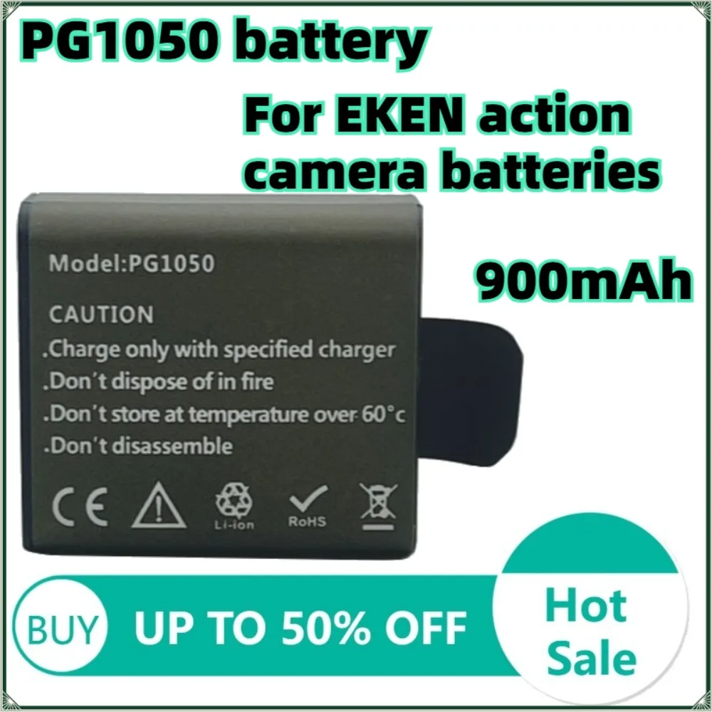 For SJ4000 SJ5000 SJ6000 WIFi SJCAM Sport Action Camera DV SJ Dedicated Battery 3.7V 1050mAh PG1050 Rechargable Li-ion Battery
