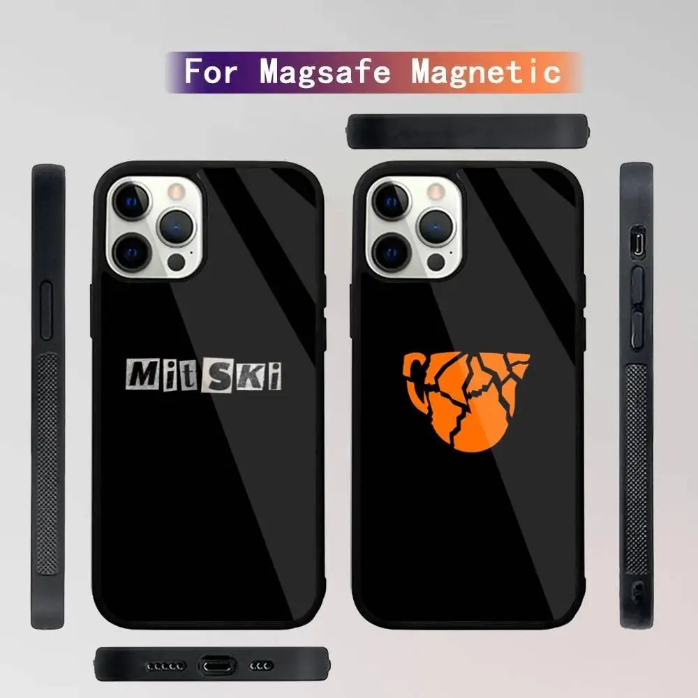 Чехол для телефона M-Mitski Singer для iPhone 16,15,14,13,12,11, Plus, Pro, Max Mini Magsafe с магнитной беспроводной зарядкой Чехол для телефона M-Mitski Singer для iPhone 16,15,14,13,12,11, Plus, Pro, Max Mini Magsafe с магнитной беспроводной зарядкой