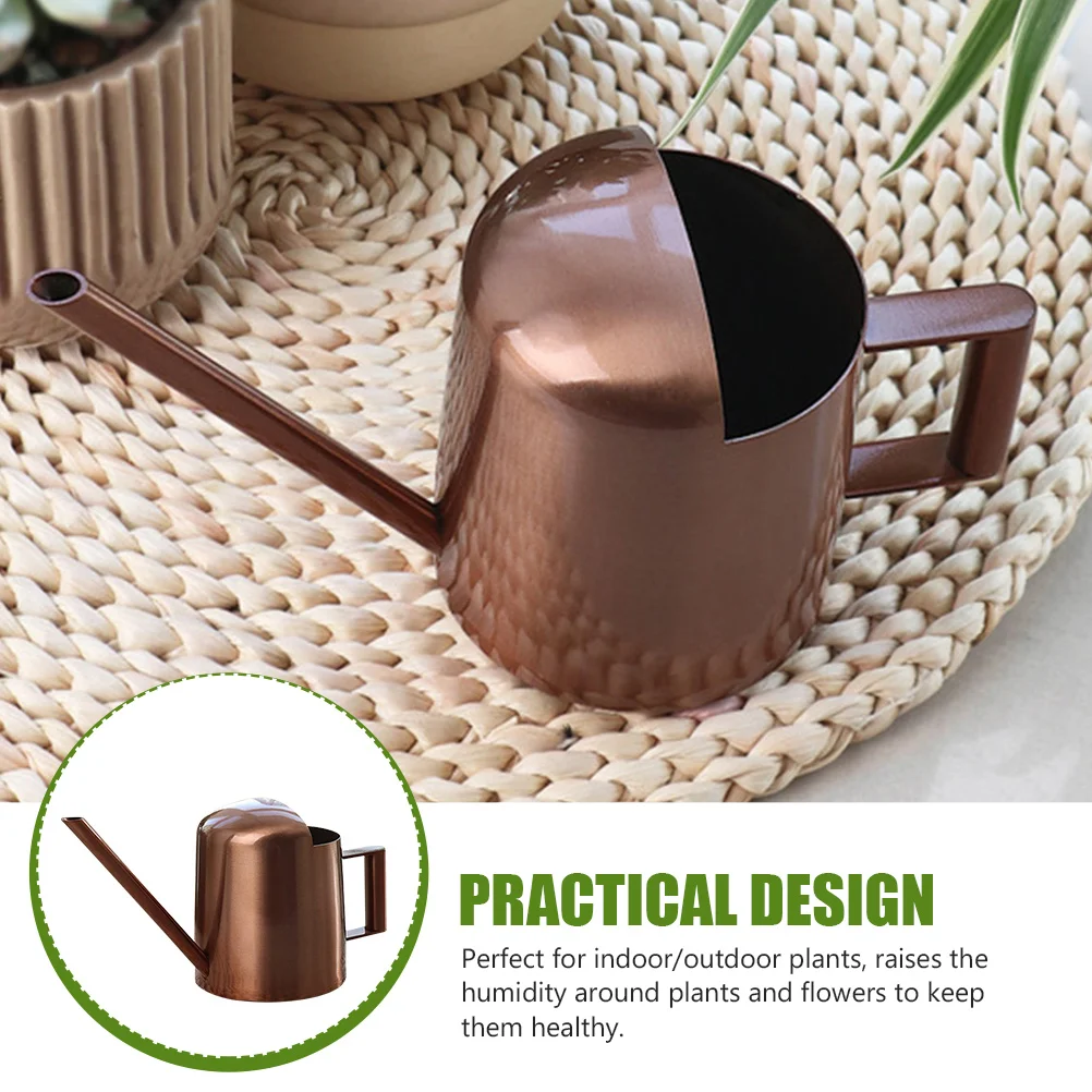 

Stainless Steel Watering Can Long Spout Kettle for Plants Flower Garden Supplies Durable Practical Gardening Tool Succulent