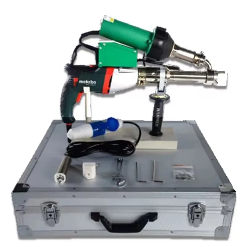 Professional 1600W Hot Air Extrusion Gun Industrial Plastic Welding Gun for PVC PP PE Plastic