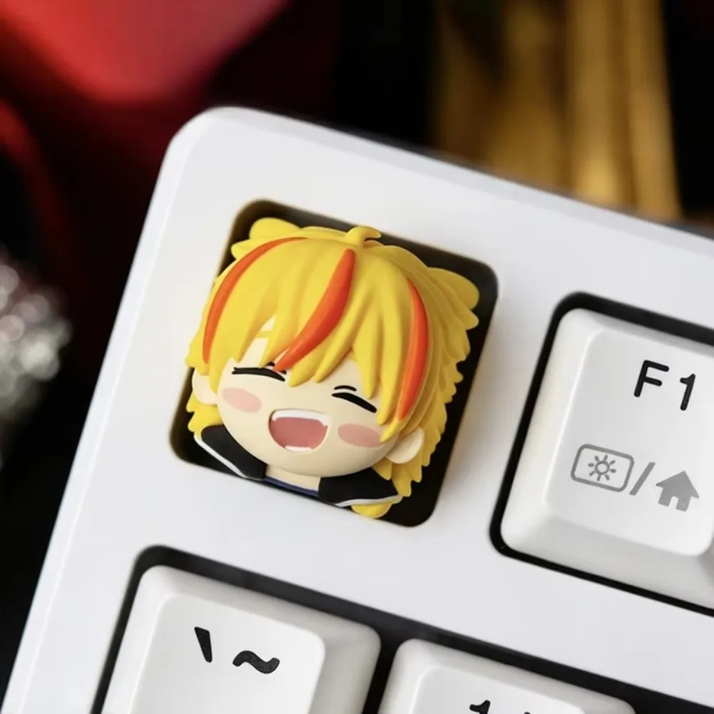 Fate Tohsaka Rin Ayaka Sajyou Altria Pendragon Personalized Mechanical Keyboard Single Customized Keyboard Cap Cross Axis Keycap