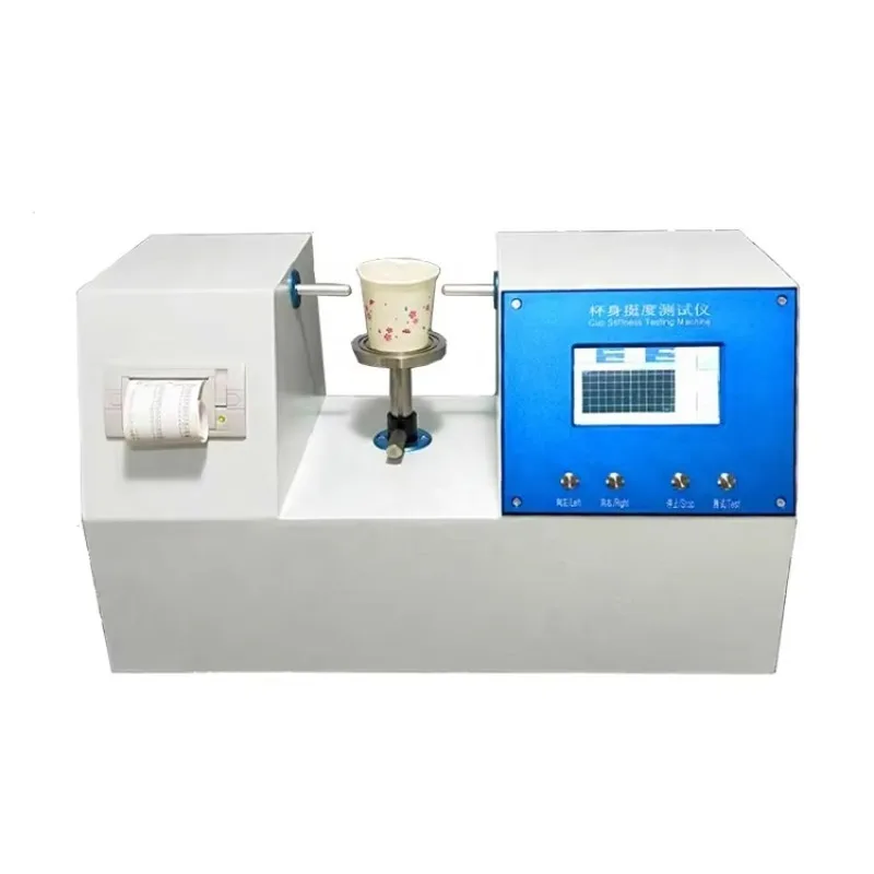 

【specialized】ISO 2493 Paper Cup Bowl Peripheral Stiffness Tester Paper Cup Body Bending Stiffness Tester