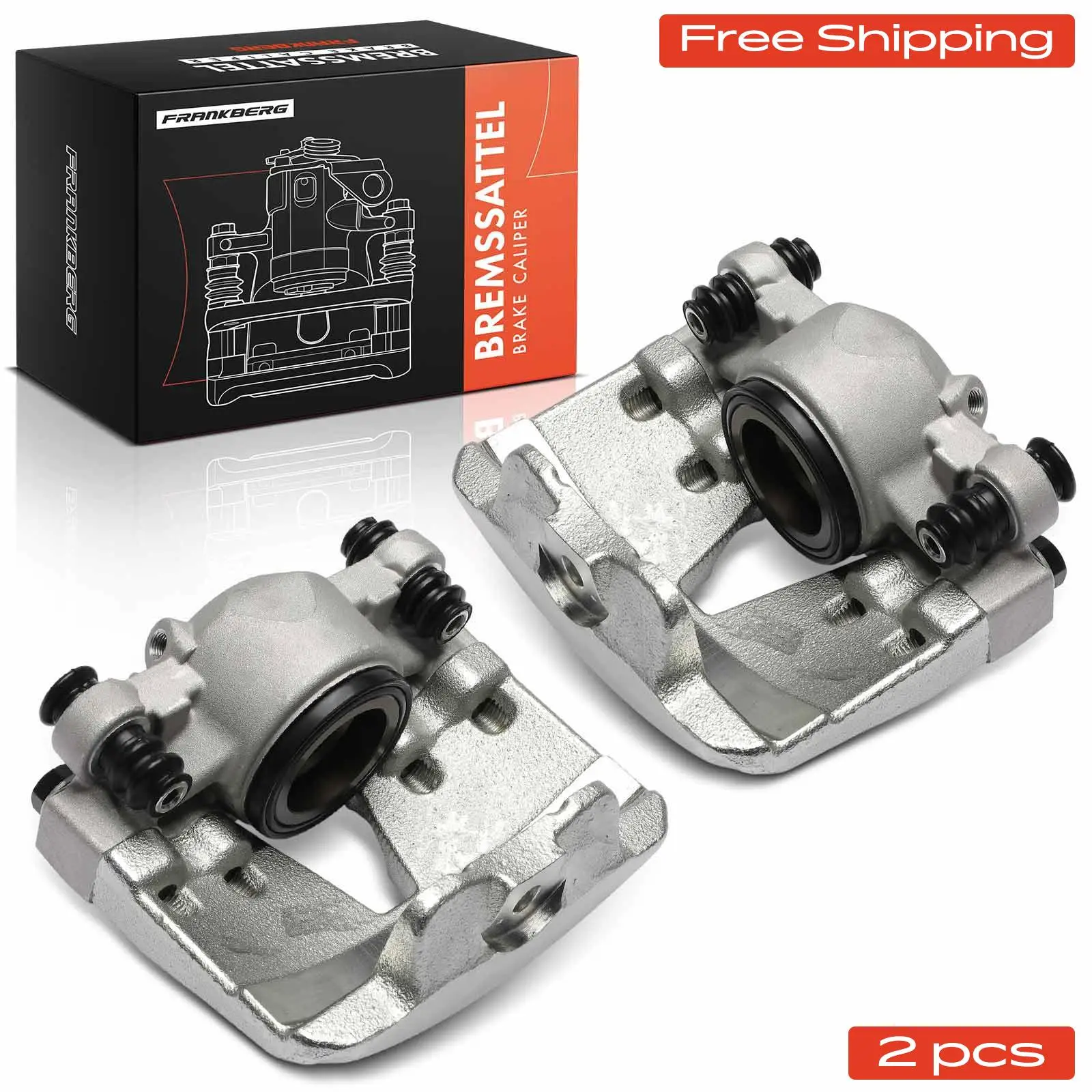 Frankberg 2x Étrier de frein pour essieu avant pour Audi A6 4G2 4GC A6 Avant 4G5 4GD A7 Sportback 4GA 4GF 4G06154C 4G0615124 344684