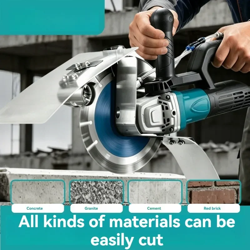 3500W Brushless Digital Concrete Cutting Machine Suitable for Cutting Tiles Walls and Concrete Waterproof and Dustproof