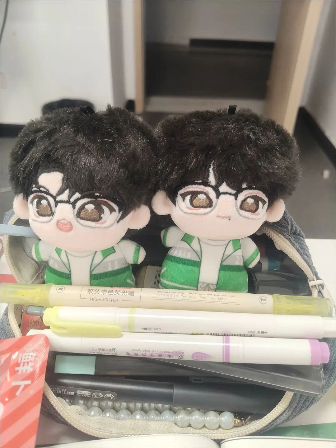 Stuffed TF Family 4th Generation Lu Mu Character Cotton Doll, Wang Lujie Mu Zhichen Sports Meet Pendant Plush Toy, Birthday Gift