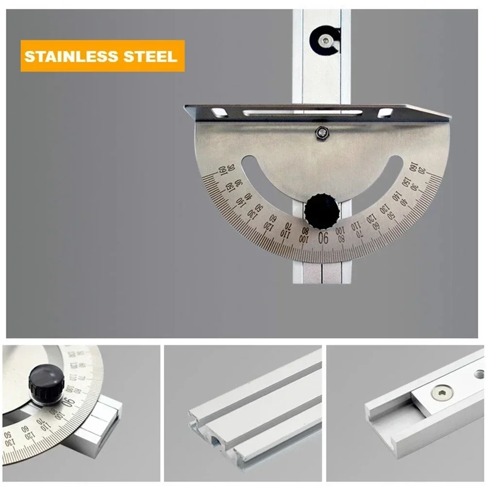 

Angle Pusher Table Saws Adjustable Aluminium Oxide Chutes Fence Gauge Ruler Woodworking Accessories Push Band Saw