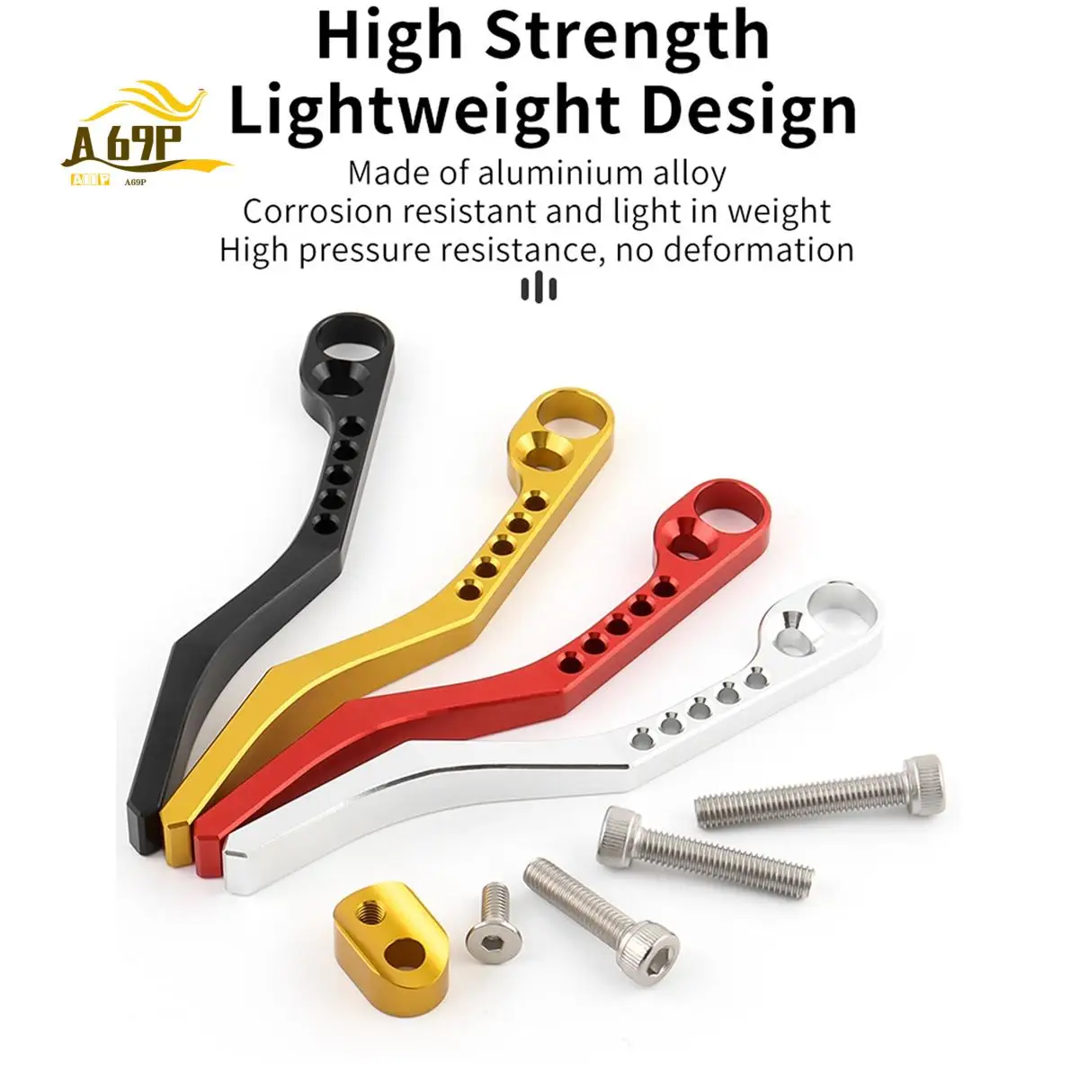 

A69P-MUQZI, 1 шт., держатель велосипедной цепи, держатель дорожного велосипеда, держатель из алюминиевого сплава, черный