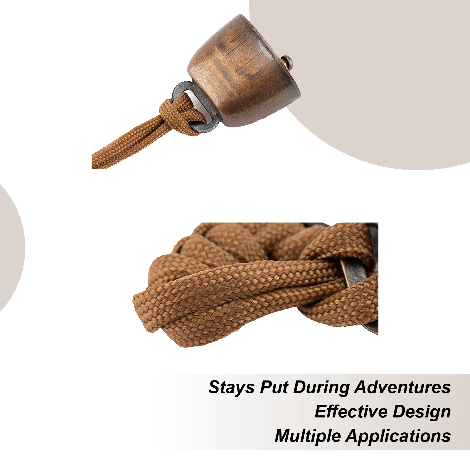 

Bear Bells For Camping Anti-Lost Bell Backpacking Cowbell With Lanyard And Carabiner For Hiking Camping Backpacking Outdoor