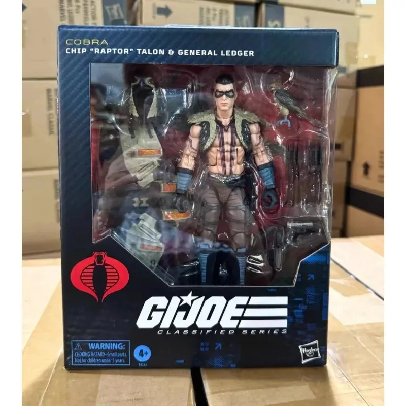 新品オリジナル ハズブロ G.I. ジョー・クラシファイド・シリーズ # 139 チップ「ラプター」タロン＆ジェネラル・レジャー 15cm アクションフィギュア オリジナル玩具モデル