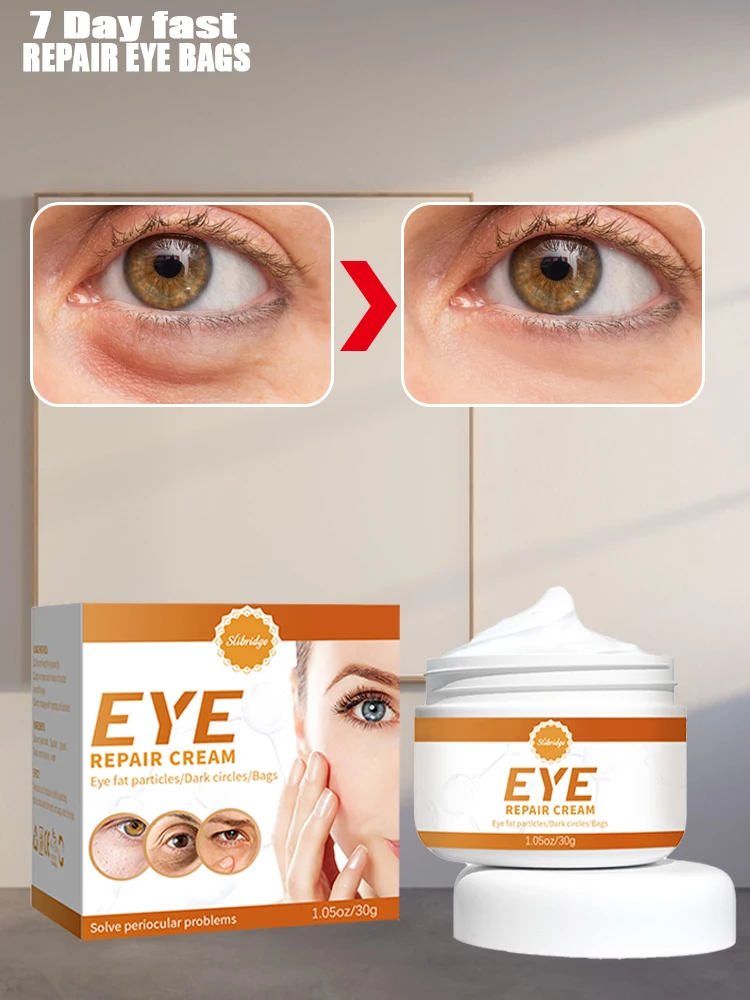 Crema antiojeras para el cuidado de los ojos, bolsa antiojeras rápida de 24 horas