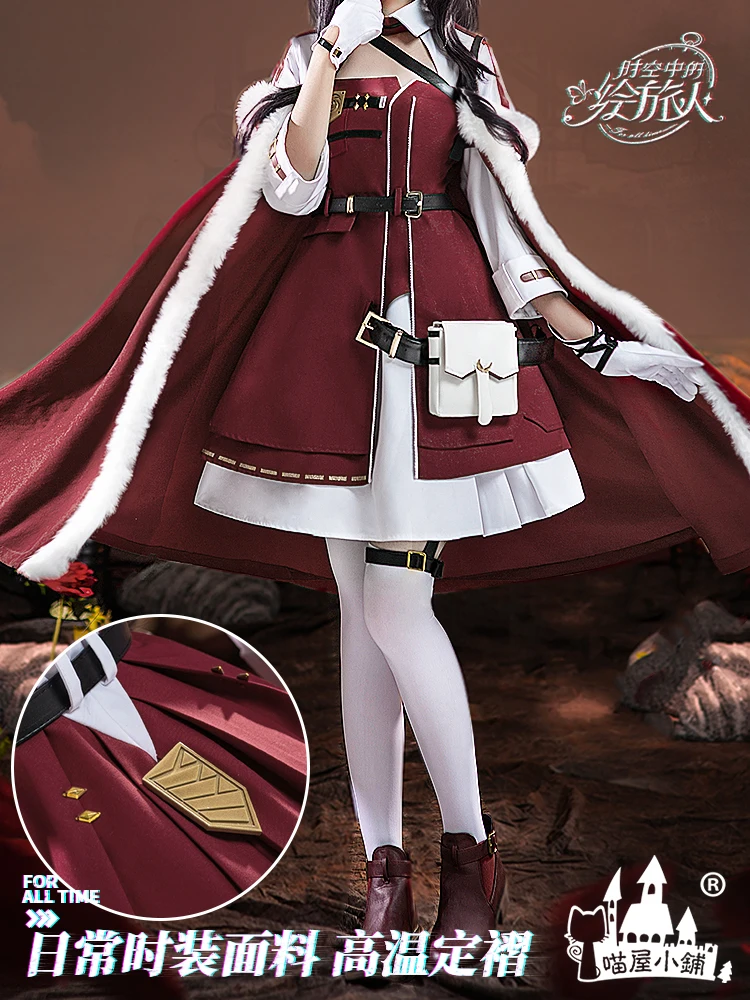 

[In Stock] Anime For All Time Ayn Cosplay Costume High Quality Fashion Women Dress Costumes For Girls 2022 Sizes S-L