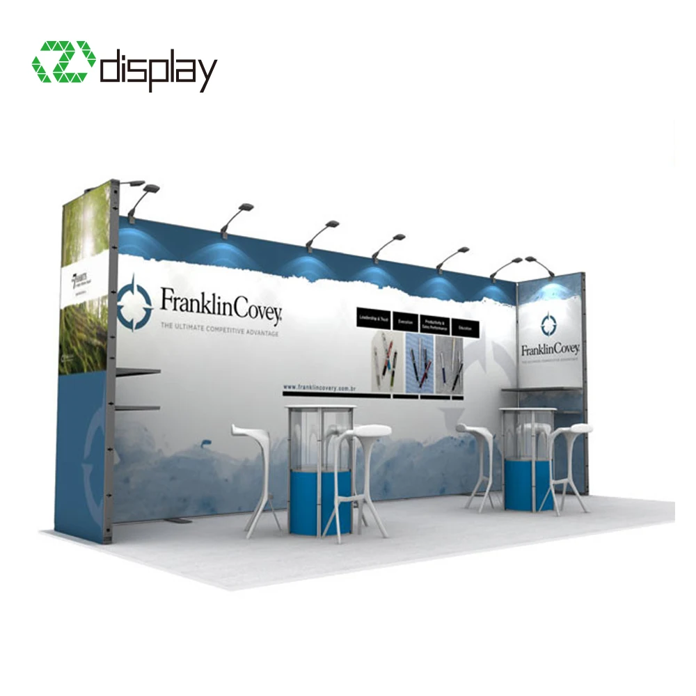 Aluminum Modular Portable Trade Show Booth Exposition Stand for Show  Exhibition Backdrop Booth Stand