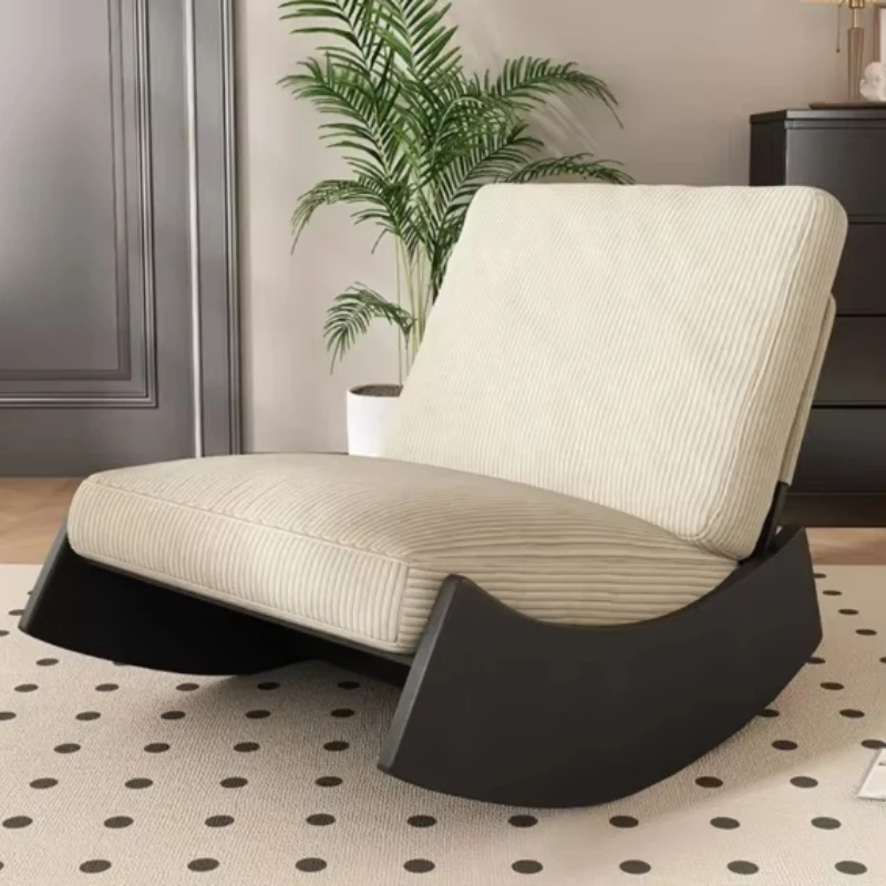 

Modern single rocking chair sofa, suitable for balconies, living rooms, restaurants, hotels