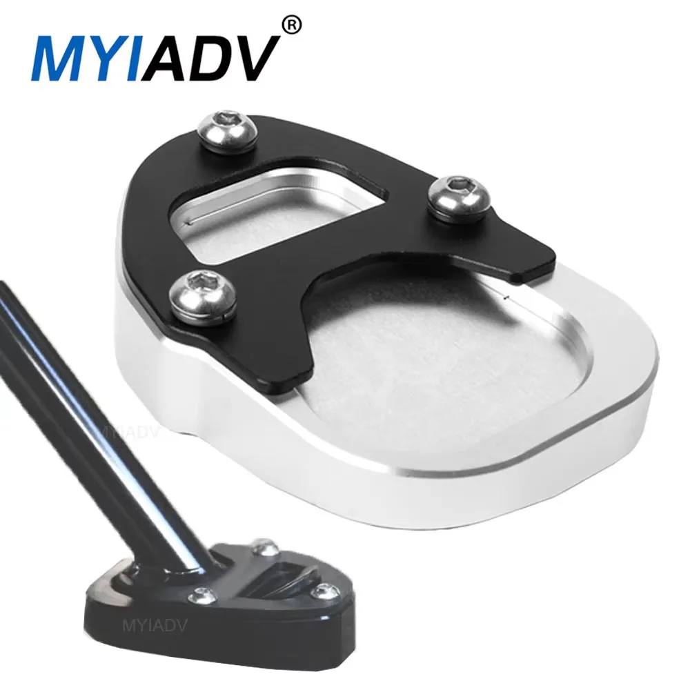 Motorcycle Kickstand Side Stand Foot Enlarger Plate Extension Pad For BMW R NINE T Racer Urban G/S Pure 2017-2023 Scrambler 2016