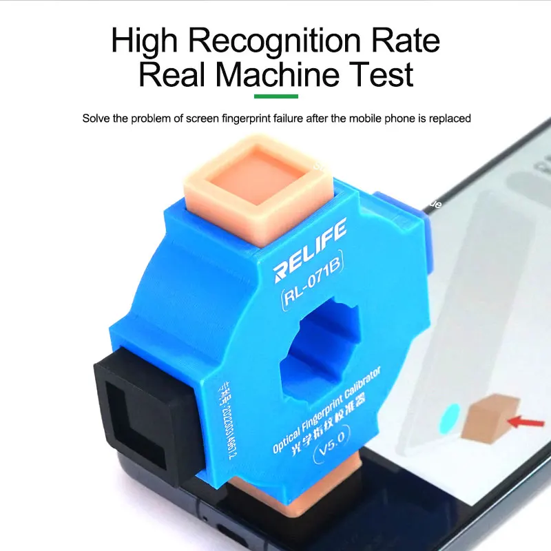 Herleven RL-071A RL-071B 4in1 Optische Vingerafdruk Kalibratie Tool Telefoon Hoge Herkenningssnelheid Optische Vingerafdruk Kalibrator