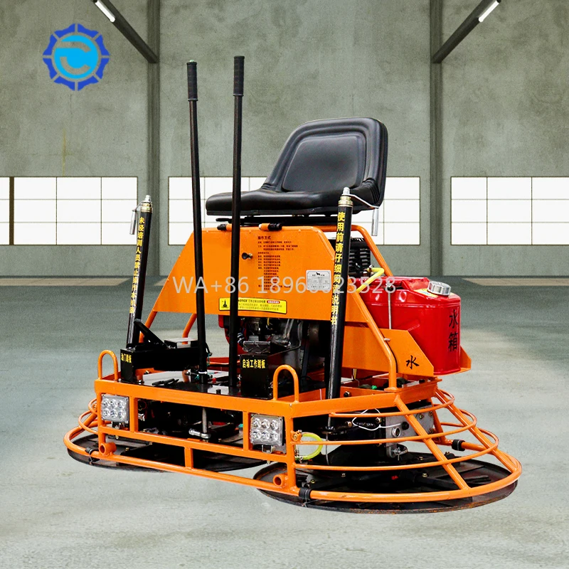Heavy-Duty Ride-on Power Trowel Machine for Concrete Smoothing and Leveling