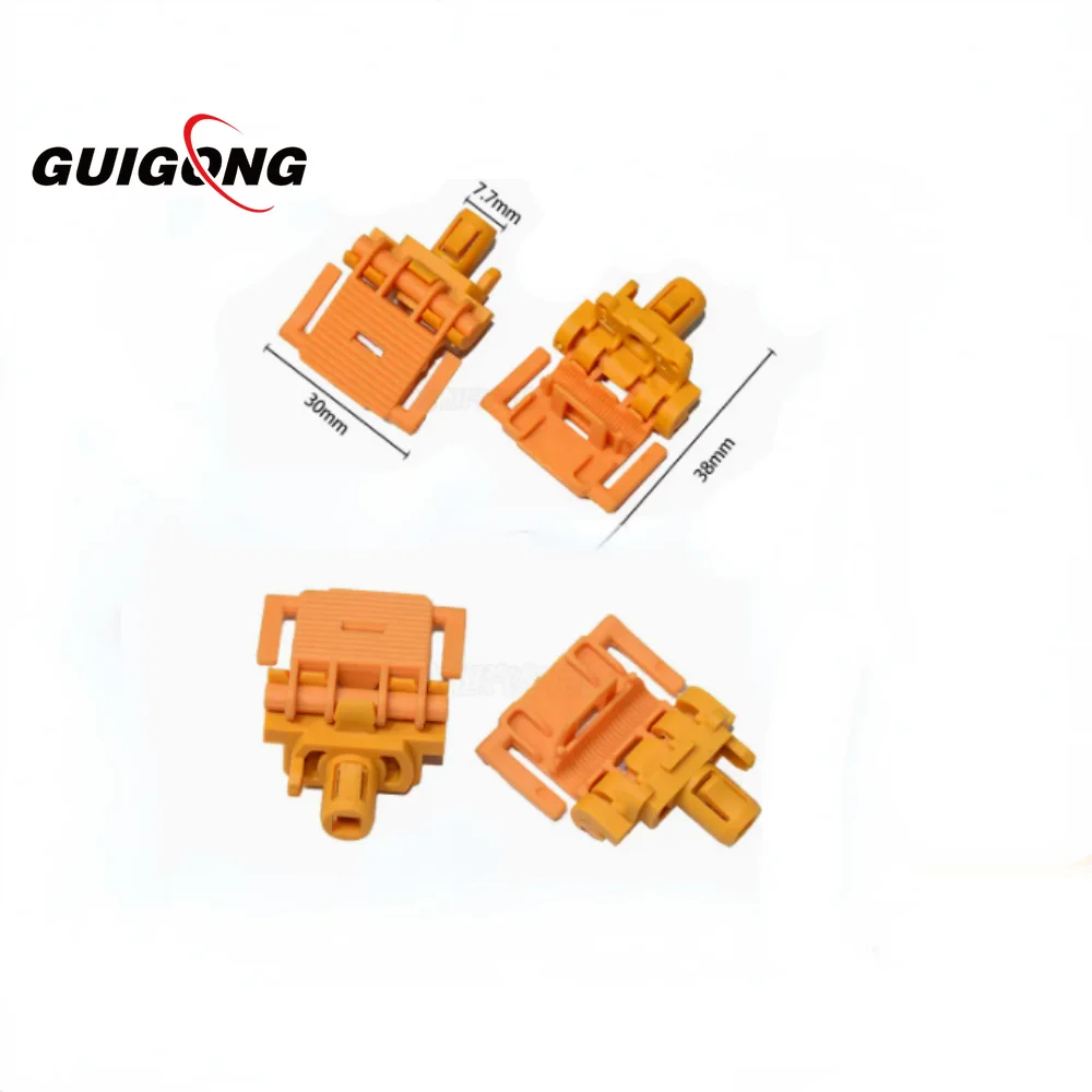 GUIGONG 2PCS 13579565 Clip Assembly Front Side Door Outside Handle Rod Clips For GM OPEL Buick SAAB Chevy sonic