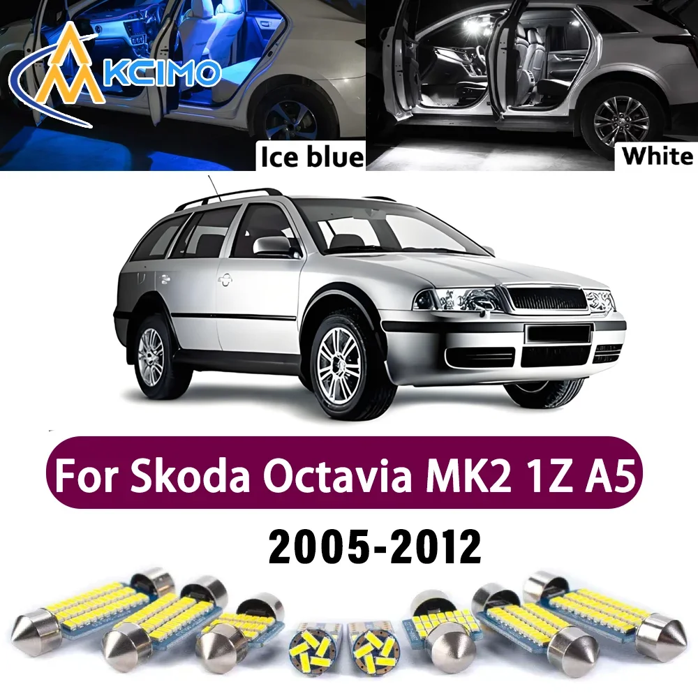 High-Quality Light Bulb For Skoda Octavia MK2 1Z A5 2005-2012 Premium Easy Install Mirror Interior Reading Safer Bright Lights