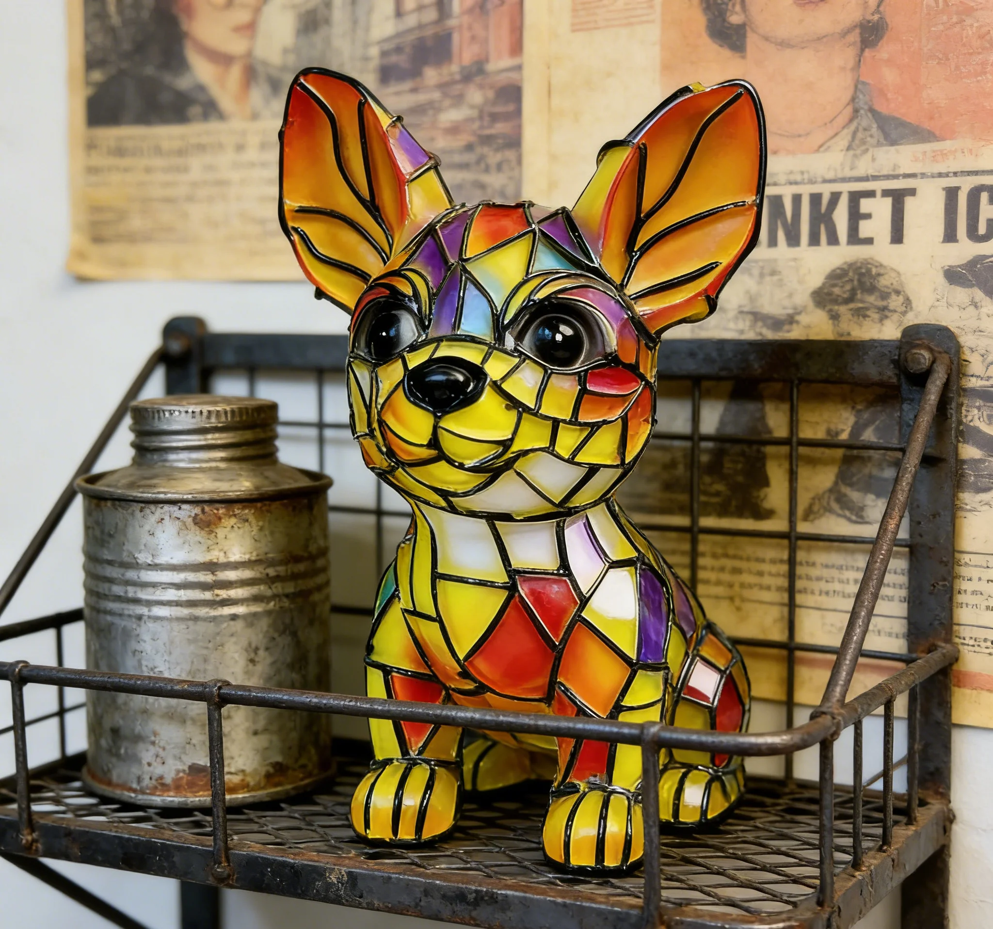 Fun Unique Artistic Cute Dog Shaped Decorative Ornament Small Night Light Modern New Design Atmospheric Lighting