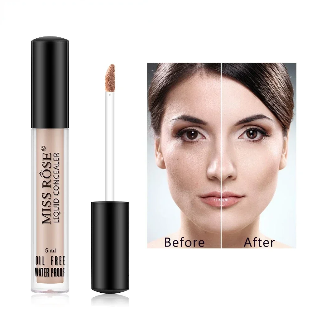 Concealer Mini Liquid Foundation Repair Nourishing Test Tube Oil Control Liquid Foundation 5ML Makeup Primer Blemish Covering