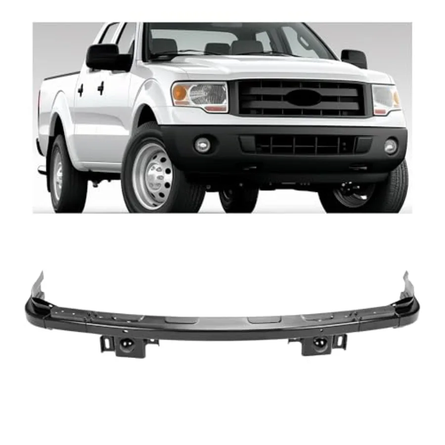 

Front Bumper Reinforcement Compatible with 20062011 Ford Ranger 6L5Z17757AA FO1006249 Impact Bar Steel Powder Coated Black for