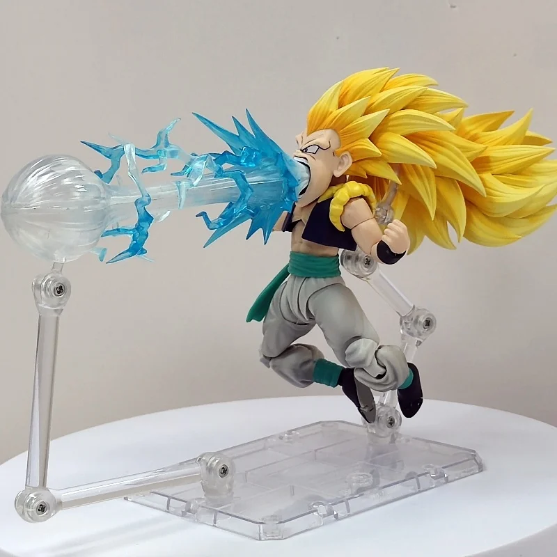 Dragon Ball Ssj3 Gotenks Head Accessories Figures S.H.Figuarts Shf Super Saiyan 3 Kit Anime Action Toys Models Gift