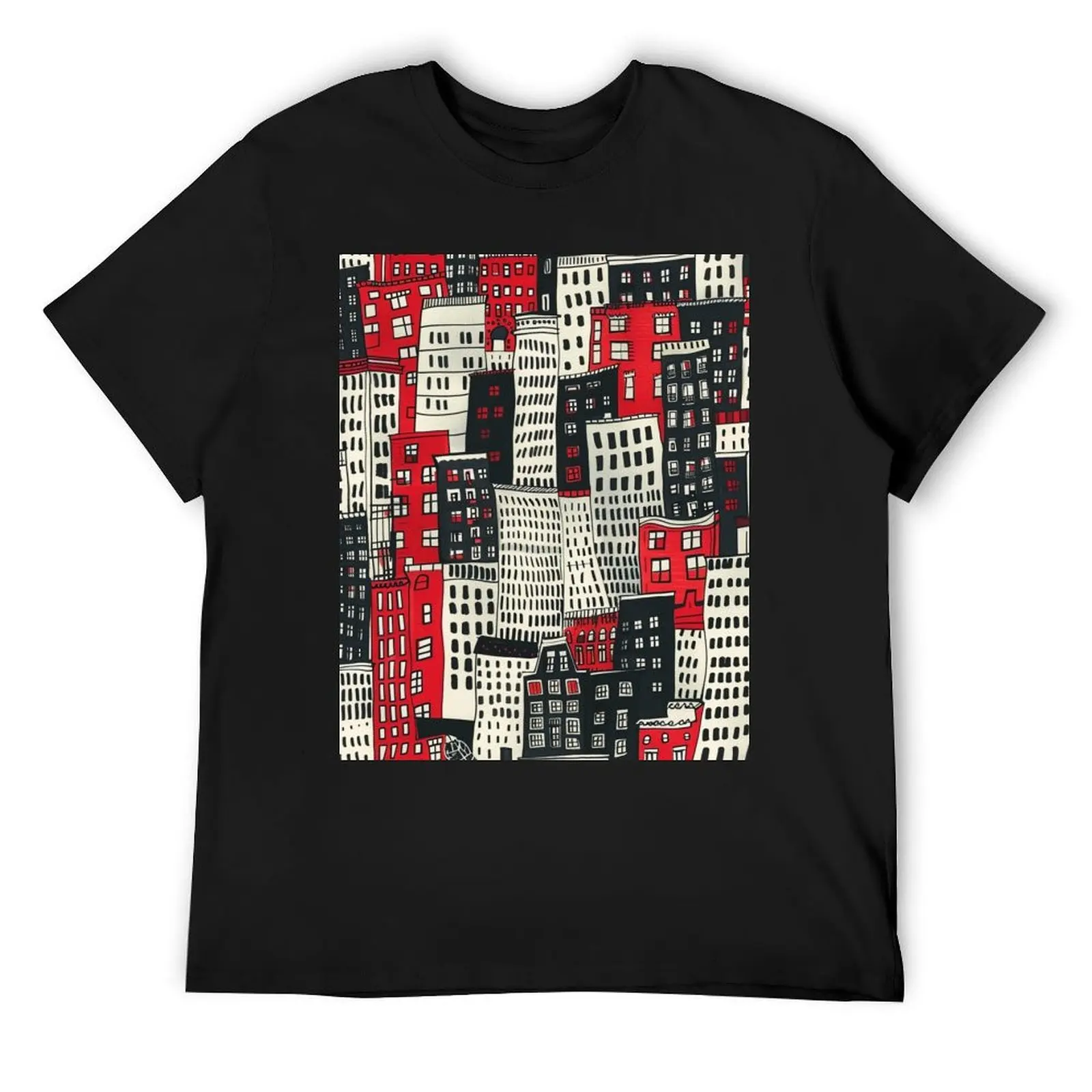 

Hectic City T-Shirt oversize t-shirts man vintage clothes blacks T-shirts oversize workout shirts for men